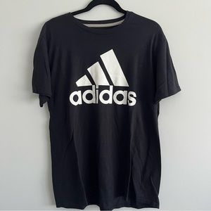 Men’s go to performance tee adidas tshirt with logo, size L